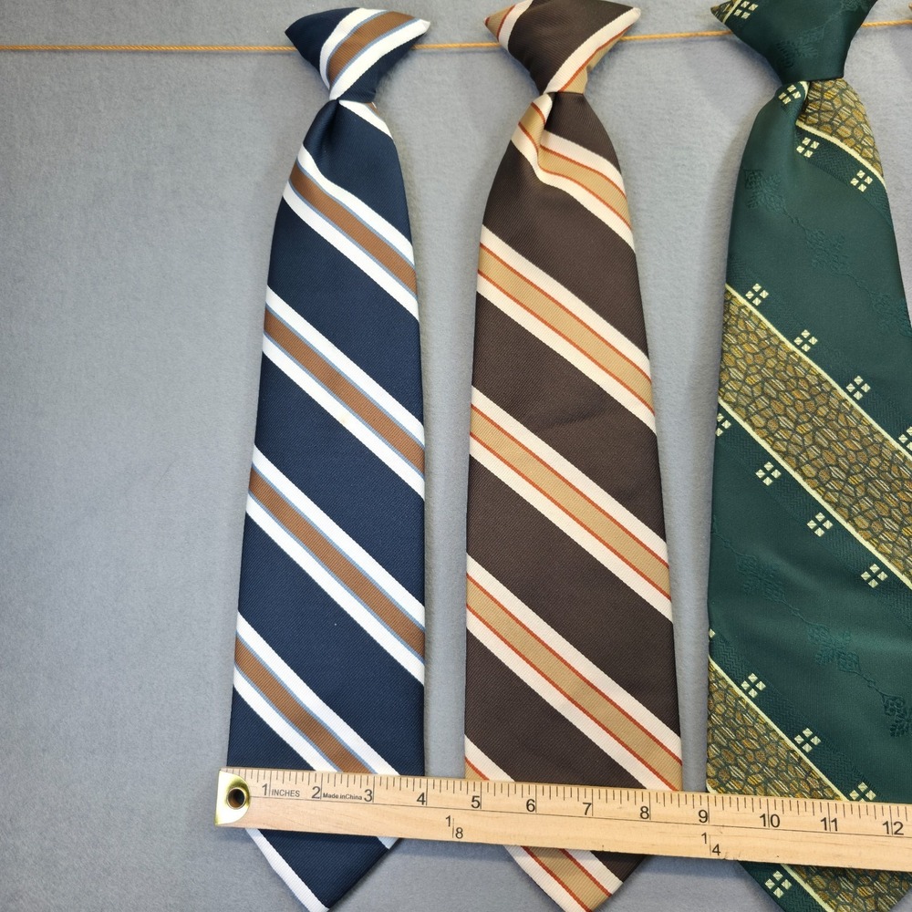 5- Vintage Story Cravats Clip on Men's Neck Ties - Picture 4 of 7